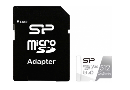 Silicon Power microSDXC 512Gb Class10 (SP512GBSTXDA2V20SP)