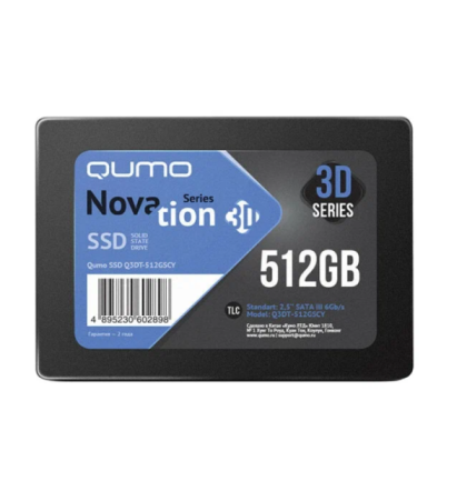 Qumo Novation 512 ГБ SATA (Q3DT-512GSCY)