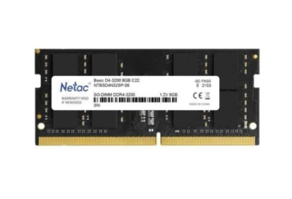 Netac 8 ГБ DDR4 3200 МГц SODIMM (NTBSD4N32SP-08)