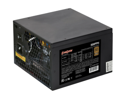 ExeGate 500PPH 80 PLUS Bronze 500W (EX280577RUS-OEM)