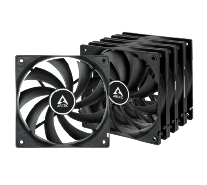 Arctic F12 PWM PST 5pc (ACFAN00250A) BLACK