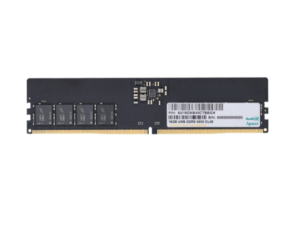 Apacer DDR5 16GB 4800MHz DIMM (PC5-38400) CL40 1.1V (AU16GHB48CTBBGH/FL.16G2A.PTH)