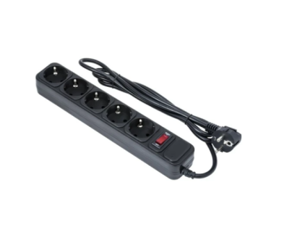 ExeGate SP-5-10B 5 розеток, 10м, евровилка (EX279181RUS)
