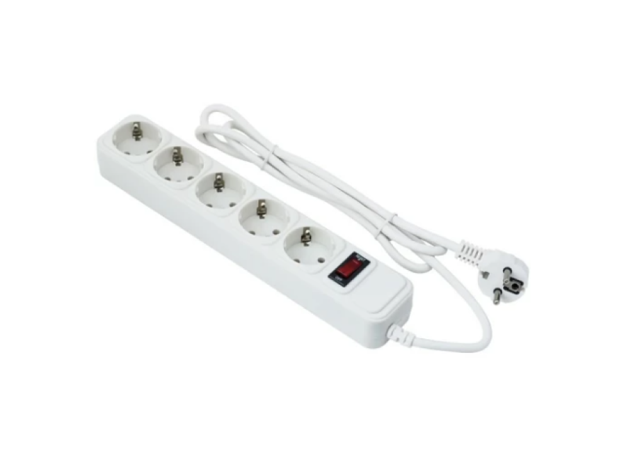 ExeGate SP-5-10W 5 розеток, 10м, евровилка (EX279182RUS)