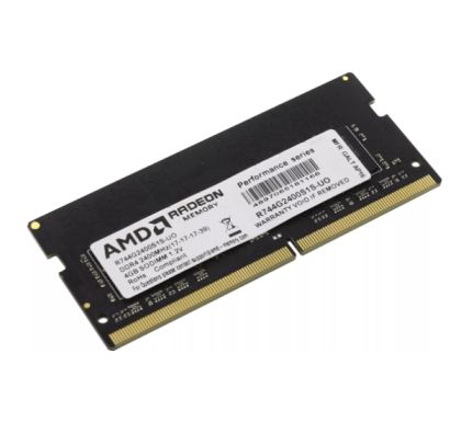 AMD 4 ГБ DDR4 2400 МГц SODIMM CL17 (R744G2400S1S-UO)