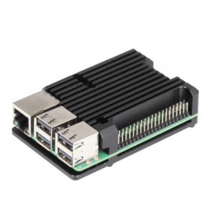 ACD Black Metal Aluminum Case for Raspberry Pi 3B/3B+ (RA460)
