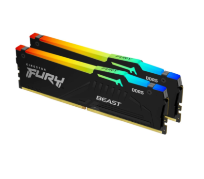 Kingston Fury Beast RGB 32Gb DDR5 5200MHz (2x16Gb KIT) (KF552C40BBAK2-32)