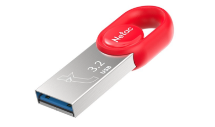 Netac UM2 USB3.2 128Gb  (NT03UM2N-128G-32RE) Red