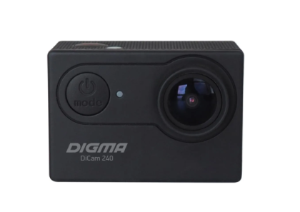 Digma DiCam 240 1080p, WiFi (DiCam 240) Черный