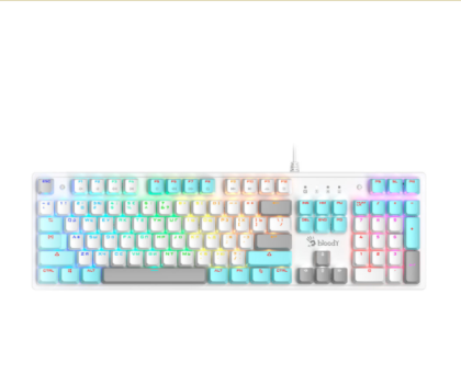 A4TECH Bloody S510R, USB (S510R USB ICY WHITE/BLMS RED)