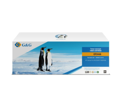 G&G GG-CF244A чёрный (1000 страниц) для HP LaserJet Pro M15, M16, MFP M28a, M29