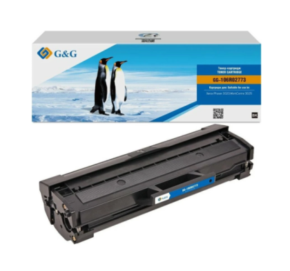 G&G GG-106R02773 Черный (1500 стр) для Xerox Phaser 3020; WorkCentre 3025BI 3025, 3025NI