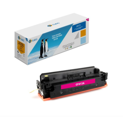 G&G GG-CF413A пурпурный (2300 стр) для HP LaserJet Color M452 dn/dw/nw M477 fdn/fdw/fnw