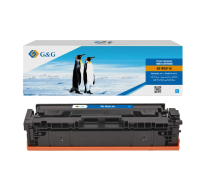G&G GG-W2411A голубой (800 стр) для HP Color LaserJet Pro M155, MFP M182nw/M183fw