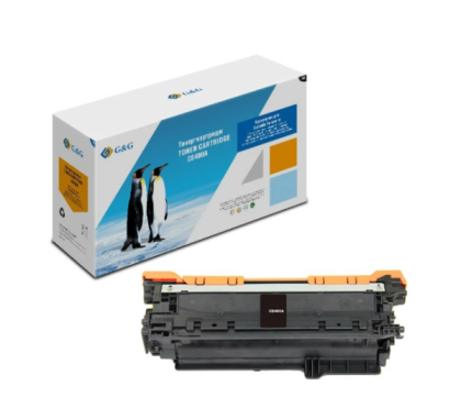 G&G GG-CE400A чёрный (5500 стр) для HP LaserJet Enterprise 500 M551n, M575dn, M570dn