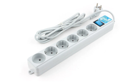 Power Cube SPL(5+1)-16B-P, 6 розеток, с/з, 16А / 3500 Вт 3 м (SPL(5+1)-16B-P-3М-WHITE)