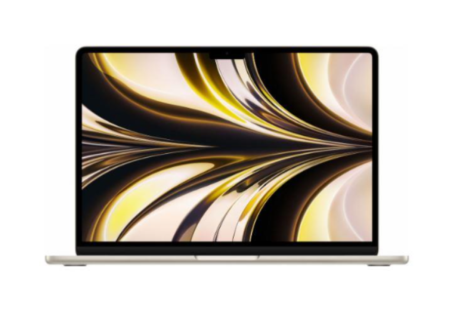 Apple MacBook Air 13 Apple M2/13.6"/2560x1600/8GB/256GB SSD/Apple graphics 8-core/MacOS (MLY13ZA/A) Starlight