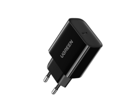 UGREEN CD137 Fast Power Adapter With PD 20W EU (10191) Black