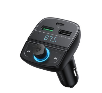 UGREEN CD229 FM&Bluetooth Transmitter&Car Charger + TF Slot (80910) Black