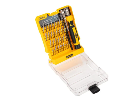 Deli DL1033D, 33 предмета, диэлектрический, для точных работ