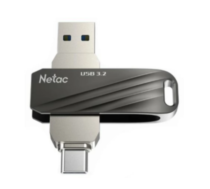 Netac US11 64Gb (NT03US11C-064G-32BK) Silver/Black