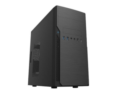 Foxline mATX case 450W (FL–628-FZ450R-U32) Черный