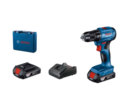 Bosch GSR 185-LI 2Ач, с двумя аккумуляторами (06019K3000)