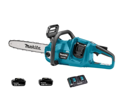 Makita DUC355PT2, аккумуляторная, 5Ач, с двумя аккумуляторами