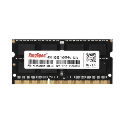 KingSpec 4Gb DDR-III 1600MHz SO-DIMM (KS1600D3N13504G)