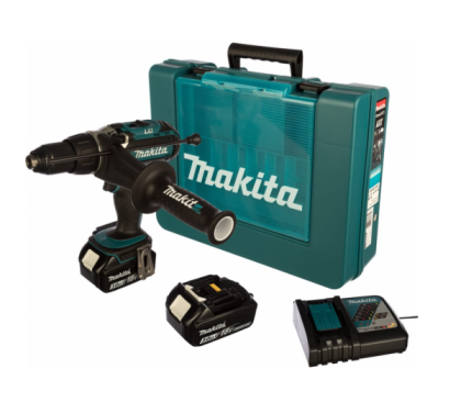 Makita DHP451RFE 3Ач, с двумя аккумуляторами