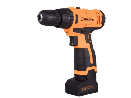 Вихрь ДА-24Л-2кУ 2Ач, с двумя аккумуляторами (72/14/19)