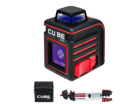 Ada Cube 360 Professional Edition 2кл.лаз. 636нм цв.луч. красный 2луч. (А00445)