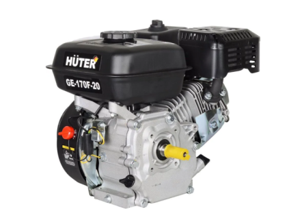 Huter GE-170F-20, 4-х тактный, 7л.с., 5.2кВт, для садовой техники (70/15/2)