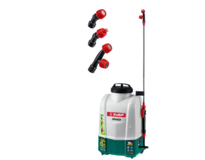 Зубр Мастер ОПЛ-10, аккумуляторный, наплечный, 10л