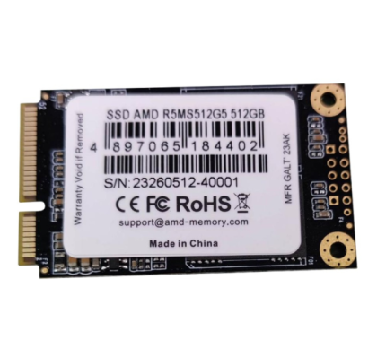 AMD Radeon Client SSD 512GB mSATA 3D (R5MS512G5)