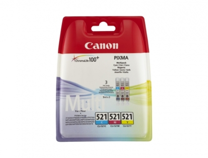 Canon CLI-521 C/M/Y Multipack (2934B010)