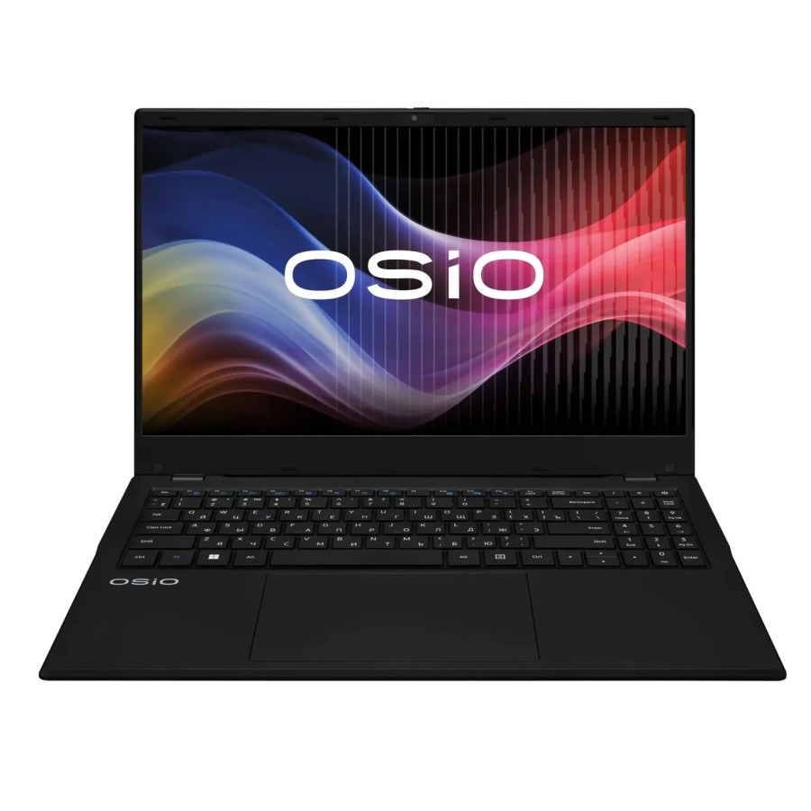 OSIO BaseLine B150I Intel N100 800MHz/15.6"/1920x1080/8GB/512GB SSD/Intel UHD Graphics/Wi-Fi/Bluetooth/Без ОС (B150I-005B) Black