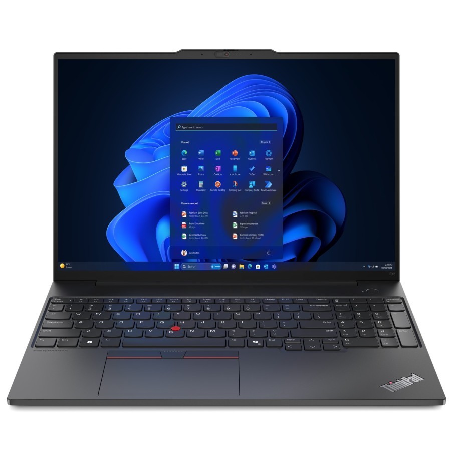 Lenovo ThinkBook E16 Gen 2 AMD Ryzen 7 7735HS 3200MHz/16"/1920x1200/16GB/512GB SSD/AMD Radeon 680M/Wi-Fi/Bluetooth/Windows 11 Pro (21M5S08M00) Black