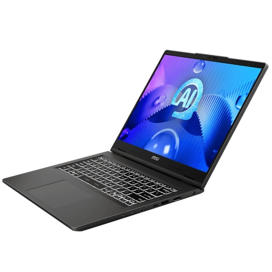 MSI Venture 14 AI A1MG-038RU Intel Core Ultra 5 125H 3600MHz/14"/2880x1800/16GB/512GB SSD/Intel Arc Graphics/Wi-Fi/Bluetooth/Windows 11 Pro (9S7-14Q221-038) Grey