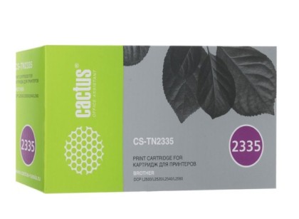 cactus CS-TN2335 черный (1200 стр) для Brother DCP L2500/L2520/L2540/L2560