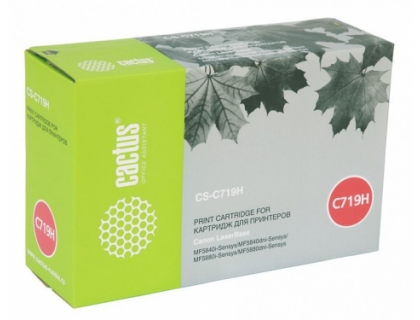 Cactus CS-C719H черный (6400 стр) для MF5840dni-Sensys/MF5880dni; LBP6300i/6650i