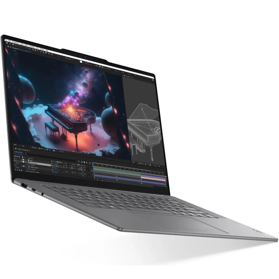 Lenovo Yoga Slim 7 15ILL9 Intel Core Ultra 7 256V 2200MHz/15.3"/2880x1800/16GB/1024GB SSD/Intel Arc Graphics/Wi-Fi/Bluetooth/Windows 11 Home (83HM0053RK) Grey