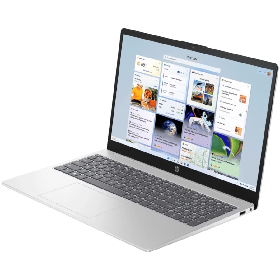 HP 15-fd1354TU (C72QKPA) Intel Core Ultra 5 125H 3600MHz/15.6"/1920x1080/16GB/1024GB SSD/Intel Arc Graphics/Wi-Fi/Bluetooth/Windows 11 Home (Silver)