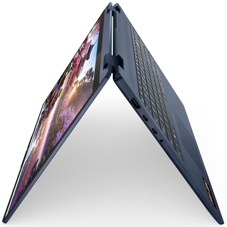 Lenovo IdeaPad 5 2-in-1 16AKP10 AMD Ryzen AI 7 350 2000MHz/16"/1920x1200/16GB/512GB SSD/AMD Radeon 860M/Wi-Fi/Bluetooth/Windows 11 Home (83KU000QUS ) Blue