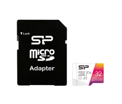 Silicon Power ELITE 32GB + SD adapter (SP032GBSTHBV1V20SP)