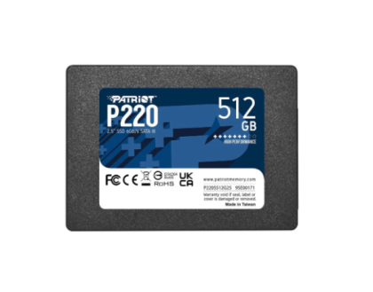 Patriot P220 SSD 512ГБ (P220S512G25)