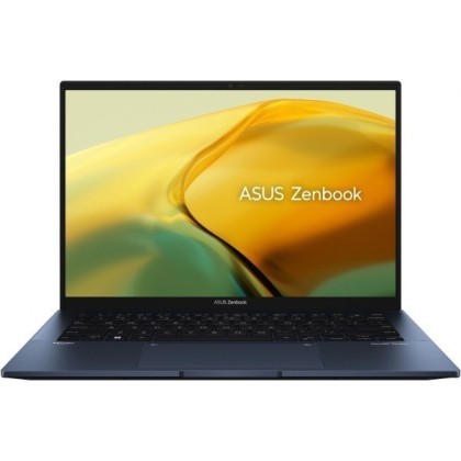 ASUS Zenbook 14 UX3402VA-KP696 Intel Core i5 13500H 2600MHz/14"/2560x1600/16GB/512GB SSD/Intel Iris Xe Graphics/Wi-Fi/Bluetooth/Без ОС (90NB10G1-M014W0) Blue