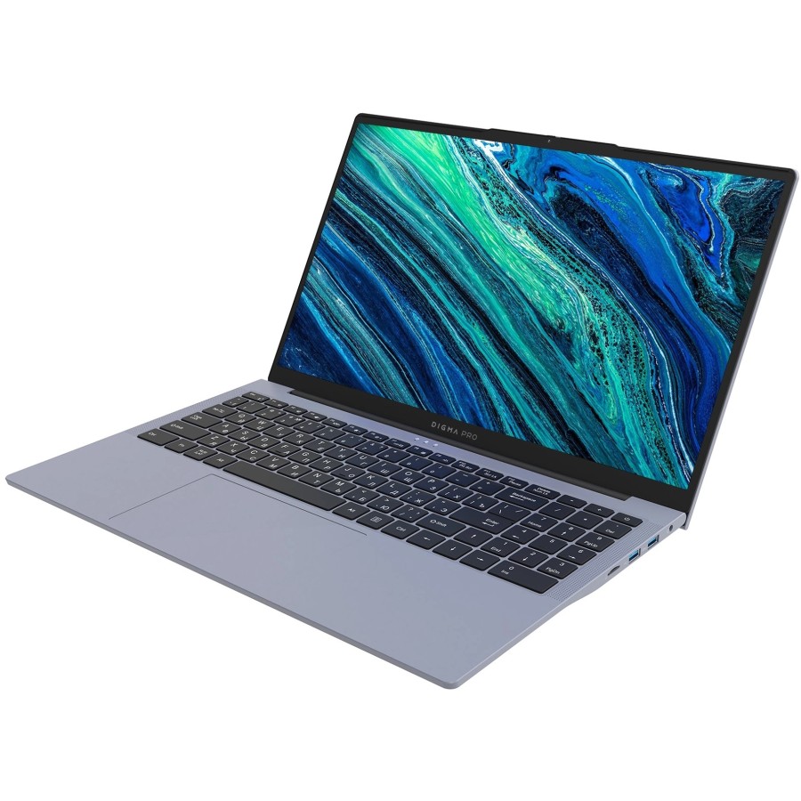 Digma Pro Cursus AMD Ryzen 5 3500U 2100MHz/15.6"/1920х1080/16GB/512GB SSD/AMD Radeon RX Vega 8/Wi-Fi/Bluetooth/Windows 11 Pro (DN15R5-ADXW10) Grey