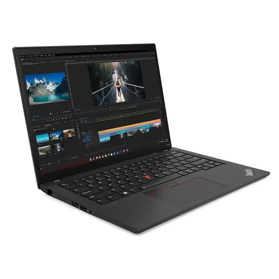 Lenovo ThinkPad T14 Gen 4 Intel Core i5 1335U 1300MHz/14"/1920x1200/16GB/1024GB SSD/Intel Iris Xe Graphics/Wi-Fi/Bluetooth/Windows 11 Pro (21HESGC100) Black
