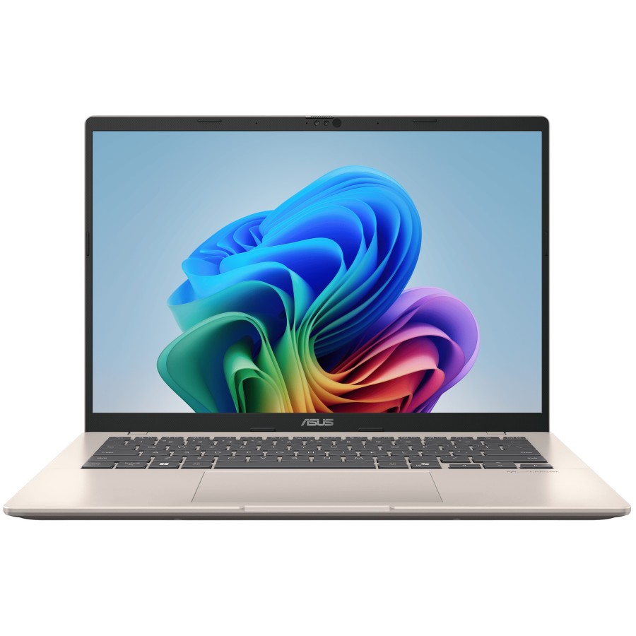 ASUS Vivobook 14 M1407KA-LY029 AMD Ryzen AI 5 340 2000MHz/14"/1920x1200/16GB/512GB SSD/AMD Radeon 840M/Wi-Fi/Bluetooth/Без ОС (90NB15H2-M000Y0) Gold